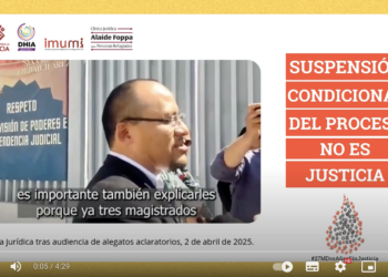 Comentarios al término de la audiencia de revisión de apelación caso Juárez